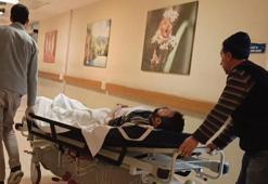 Tabancasını temizlerken sol bacağından yaralandı