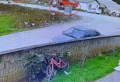 Kamyonetle çarpışan motosikletteki 2 kişi yaralandı; kaza anı kamerada