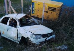 Balıkesir’de otomobil dere yatağına devrildi: 3’ü çocuk 5 yaralı