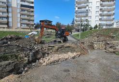 Kuvvetli yağış nedeniyle menfez köprü çöktü