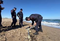 Sakarya'da sahilde parçalanmış insansız hava aracı bulundu
