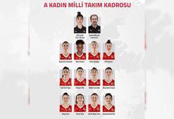 A Milli Kadın Basketbol Takımı'nın 12 kişilik kadrosu belli oldu