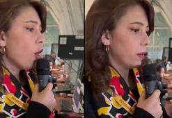 Zecorner Kayserispor-Trabzonspor maçında kadın taraftar anons yaptı