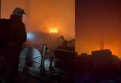 Kahramanmaraş’ta çırçır fabrikası yandı