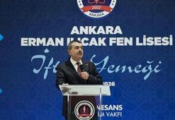 Bakan Tekin, öğrenci ve öğretmenlerle iftarda bir araya geldi