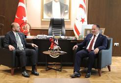 KKTC Cumhuriyet Meclisi Başkanı Öztürkler, MÜSİAD heyetini kabul etti