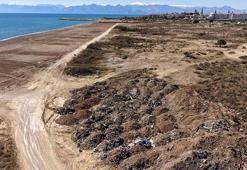 Caretta kumsalındaki temizlik çalışmasında 1500 lağım çukuru tespit edildi