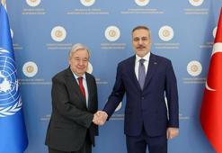 Bakan Fidan, BM Genel Sekreteri Guterres ile görüştü