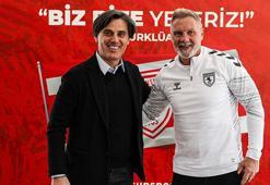 A Milli Takım Teknik Direktörü Montella, Samsunspor’u ziyaret etti