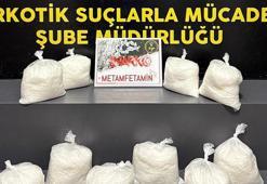 Kargo firmasına operasyon; 9 kilo metamfetamin ele geçirildi