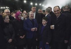 MİT Başkanı Kalın ile TBMM Sanayi Komisyonu Başkanı Varank, Ankara'da sahur programında vatandaşlarla bir araya geldi