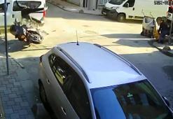 Esenler'de yine aynı noktada kaza; 1'i çocuk 2 yaralı