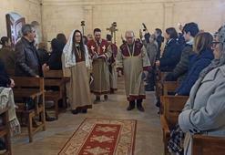 Hatay'da Karasun Manuk Kilisesi'nde '40 Şehitleri Anma' ayini