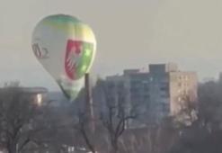 Polonya'da sıcak hava balonu apartmana çarptı: 1 ölü, 2 yaralı