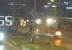 Kartal’da sürücünün 'dur' ihtarına uymadığı motosiklet ağaca çarptı