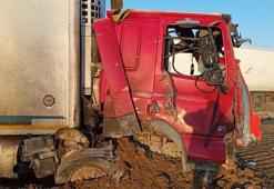 İsrail füzesinin isabet etmesi sonucu Fırat'ın öldüğü TIR’ın görüntüleri ortaya çıktı