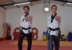 Tekvandocu çiftten, 2 altın madalya