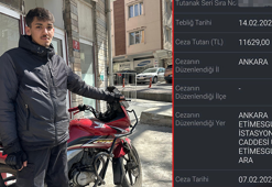 Fahri müfettiş, trafikte tartıştığı motokuryeye 11 bin lira ceza uygulattı