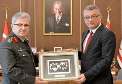 KKTC Cumhurbaşkanı Erhürman, Kara Kuvvetleri Komutanı Orgeneral Tokel'i kabul etti