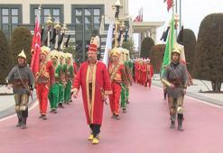 Cumhurbaşkanlığı Külliyesi'nde 'ramazan' korteji