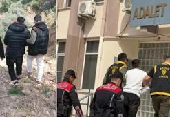 Firari hükümlü kovalamaca sonucu dağlık alanda yakalandı