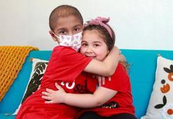 Lösemili Çınar, kardeşinden yapılan ilik nakliyle hayata tutundu