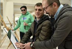 Görme engelliler de resimleri dokunarak hissedecek