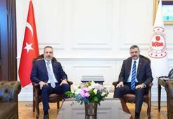 Bakan Fidan, İçişleri Bakanı Çiftçi'yi ziyaret etti