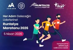 TİKAV, Runtalya Maratonu’nda ‘Geleceğin Liderleri’ kampanyasıyla yer alacak