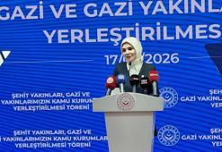 661 şehit yakını, gazi ve gazi yakını kamuya atandı