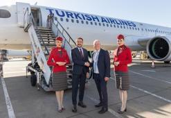 THY, Londra Stansted uçuslarına başladı