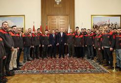 TBMM Başkanı Kurtulmuş, Meclis personeliyle bayramlaştı