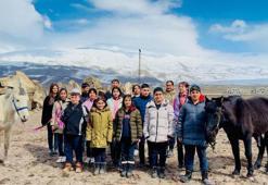 Tarihi ve doğal güzelliklerde ramazana özel ilahi seslendirdiler