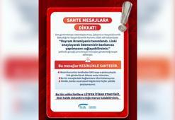 SGK’dan 'bayram ikramiyesi' içerikli sahte mesajlar için uyarı