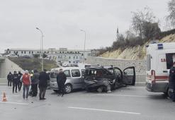 Arnavutköy'de 4 aracın karıştığı zincirleme kaza: 6 yaralı