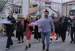 Iğdır’da Nevruz geleneği: Nişanlı kızlara ‘honca’ gönderildi