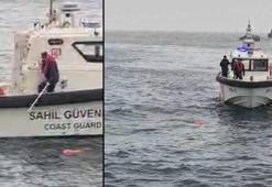 Denizde hareketsiz halde bulunan kadın hastaneye kaldırıldı