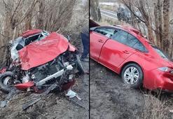 Otomobil, şarampole uçtu: 2 ölü, 5 yaralı