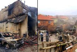 Ankara'da ev yangını; otomobil ve traktör kullanılmaz hale geldi