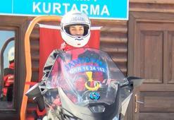 ‘Beyaz cennet’te tatilcilerin güvenliği Eda astsubaya emanet