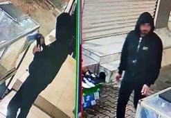 Fiyat sormak için girdiği iş yerinin vitrinindeki cep telefonunu çaldı