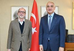 Bakan Ersoy, küratör Molinari'yi kabul etti