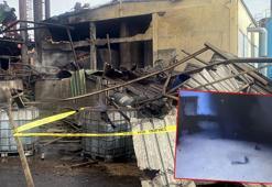 Tekirdağ'da yağ fabrikasındaki patlamanın görüntüleri ortaya çıktı