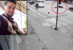 Osmaniye’de kamyonun çarptığı motosikletin sürücüsü öldü; kaza kamerada