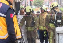 Bağcılar'da iş yerinde yangın tüpü dolumu sırasında 8 kişi zehirlendi