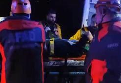 Elazığ’da otomobil şarampole yuvarlandı: 5 yaralı