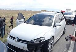 Kaçarken otomobiliyle 2 araca çarpan sürücü, 30 kilometrelik takiple yakalandı