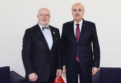 TBMM Başkanı Kurtulmuş, Litvanya Meclis Başkanı Olekas ile Zagreb’de görüştü