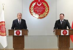 TBMM Milli Savunma Komisyonu Başkanı Akar, KKTC Cumhuriyet Meclisi Başkanı Öztürkler ile görüştü