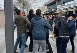 Seyyar satıcıların zabıta görevlilerine saldırı anı kamerada: 2 yaralı, 2 tutuklama